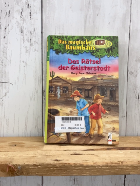 Magisches Baumhaus  Buch  Das Rätsel der Geisterstadt 