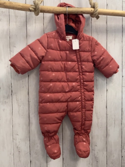 S´Oliver Schneeoverall Gr. 62  himbeere Punkte